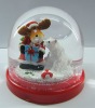 Wholesale clear acrylic snow globe