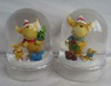 Wholesale hippo water snow globe