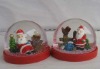 Wholesale Christmas acrylic snow globe