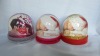 Wholesale acrylic photo frame snow globe