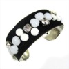 Metal crystal costume jewelry fashion bangles