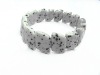 Synthetic costume white stone jewelry fashion beads bangles