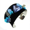 Wholesale Costume jewelry fashion rhinestone stone bangles