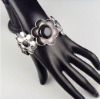 stylish costume flower elastic bangle