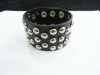 Wholesale Leather bracelet/fashion leather bracelet/costume leather bracelet/leather bracelet jewelry
