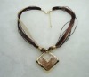 Wholesale ribbon necklace, costume jewelry