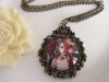 Wholesale Stage Life Gothic girl pendant series necklace antique costume jewelry