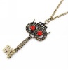 Wholesale Key shaped costume jewelry