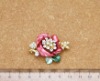 Wholesale flower shape brooch,costume jewelry,fashion pin