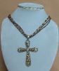 Wholesale Costume jewelry cross necklace NKE1915