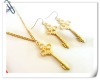 Wholesale Alloy pendant costume Jewelry set