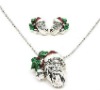 Wholesale fashion zinc alloy christmas jewelry set cheap 2011 costume jewelry set for women