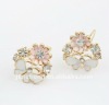 Wholesale Costume Jewelry Earrings ,Enamel Flower Earring ,E-108