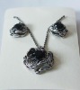 Wholesale antique flower jewelry set
