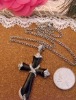 Wholesale Newest Jewelry-Best selling costume cross pendant necklace