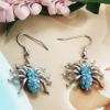 Wholesale 2011 the most popular fashion costume jewelry alloy crystal earrings