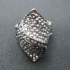 Wholesale Costume jewelry fashion crystal finger rings