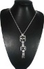 Wholesale fashion square crystal necklace