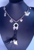 Wholesale Antique silver alloy necklace for 2011
