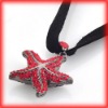 Wholesale seastar alloy necklace/costume jewelry/jewelry manufacture
