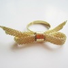 Wholesale fashion new design antique crytal ring ,costume jewelry