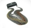 Wholesale Fashion Costume Jewelry Multi Layers Stand Chain Dangle Necklace