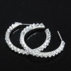 Wholesale costume earring/fashion crystal jewelry
