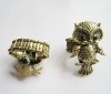 Wholesale fashion new design antique owl ring ,costume jewelry