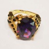 Wholesale Costume jewelry fashion gold plated finger rings