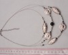 Wholesale alloy beads necklace