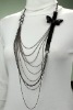 Wholesale womens bowknot long costume jewelry necklace