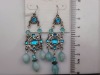 Wholesale fashion blue costume jewelry earring