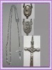 Wholesale Handmade Necklace;Pink Ribbon Jewelry;Pearl Necklace;Breast Cancer Awareness