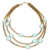 Wholesale Fashion alloy pendant chain necklace jewelry