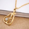 Wholesale fashion alloy pendant necklace
