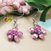 Wholesale 2011 the most popular fashion costume jewelry pink earring