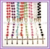 Wholesale Handmade Necklace;Pink Ribbon Jewelry;Pearl Necklace;Breast Cancer Awareness