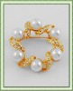 Wholesale Costume jewelry of pearl style brooch