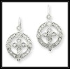 Wholesale Fashion costume alloy earrings jewelry