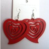 Wholesale Wooden Earrings, Costume Jewelry