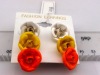 Wholesale fashion flower earring costume jewelry