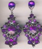 Wholesale fashion resin earring