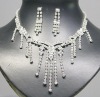 crystal jewelry set