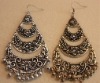 diamond crystal earrings