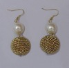 Wholesale Graceful Ball-Pendant Lady's Earring
