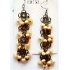 Wholesale acrylic earrings/fashion costume jewelry