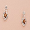 Wholesale cz stone fashion earring jewelry ,high quality costume jewelry