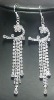 Wholesale costume rhinestone earring