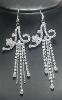 costume rhinestone earring