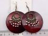 fashion shell costume jewelry earring